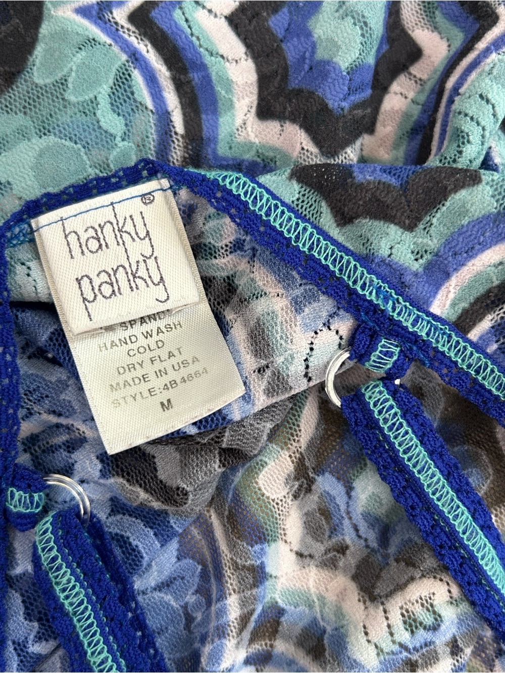 Hanky Panky Lace Cami Tank Top M - Picture 4 of 5